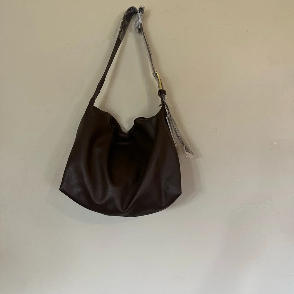 Princess Polly Cream Knit and Tan Tote - Picture 7 of 7